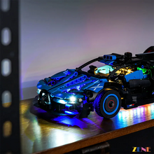 Load image into Gallery viewer, Light Kit for LEGO Bugatti Bolide Agile Blue #42162