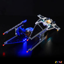 Load image into Gallery viewer, Light Kit for LEGO Mandalorian Fang Fighter vs. TIE #75348