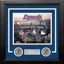 Load image into Gallery viewer, Tampa Bay Lightning Custom NHL Hockey 16x20 Picture Frame Kit (Multiple Colors)