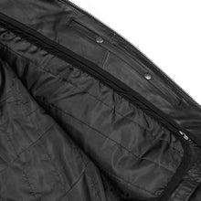 Load image into Gallery viewer, Black Raider Men’s Leather Motorcycle Jacket
