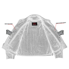 Load image into Gallery viewer, Black Raider Men’s Leather Motorcycle Jacket