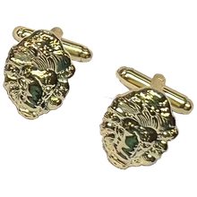 Load image into Gallery viewer, PBX-004-A Law Enforcement Officers Memorial National Police Memorial Lion Cufflinks PBA FOP FLEOA