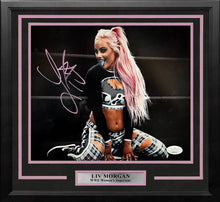 Load image into Gallery viewer, Liv Morgan in Action Autographed Framed WWE Wrestling Photo
