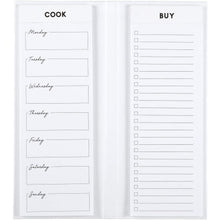 Load image into Gallery viewer, Live Organically Weekly Meal Planner | Hardbound | White and Rose Gold