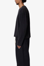 Load image into Gallery viewer, Long Sleeve Tee - Washed Black