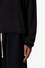 Load image into Gallery viewer, Long Sleeve Tee - Washed Black