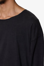 Load image into Gallery viewer, Long Sleeve Tee - Washed Black