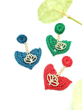 Load image into Gallery viewer, Lotus Flower Earrings