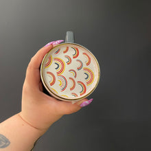 Load image into Gallery viewer, Love Yourself Mug &amp; Coaster Lid with Rainbow Design