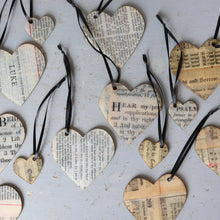 Load image into Gallery viewer, Song &amp; Scripture Heart Ornaments ✨