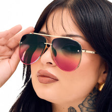 Load image into Gallery viewer, Luna - Tangle Free - Pride Aviator Sunglasses