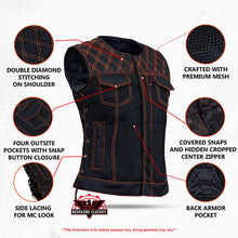 Load image into Gallery viewer, Lustfire - Women's Mesh Vest