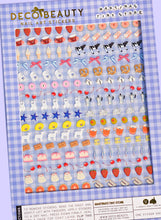 Load image into Gallery viewer, "Martina's Tiny Store" Deco Beauty Nail Art Stickers
