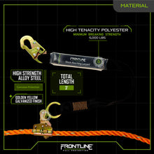 Load image into Gallery viewer, Frontline RGSS58ES Self-tracking Rope Grab 5/8" with 3' Lanyard