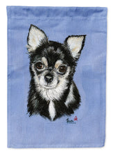 Load image into Gallery viewer, Chihuahua in blue Garden Flag – Decorative Outdoor Yard Flag MH1016GF