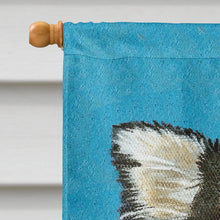 Load image into Gallery viewer, Chihuahua Blue Portrait Flag Canvas House Size MH1029CHF