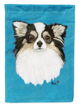 Load image into Gallery viewer, Chihuahua Blue Portrait Flag Canvas House Size MH1029CHF