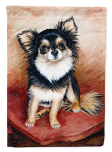 Load image into Gallery viewer, Chihuahua Long Hair Garden Flag – Decorative Outdoor Yard Flag MH1035GF