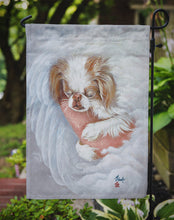 Load image into Gallery viewer, Japanese Chin in an Angels Arms Garden Flag – Decorative Outdoor Yard Flag MH1037GF