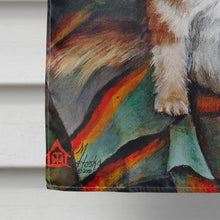 Load image into Gallery viewer, Cecilia Chihuahua Long Hair  Flag Canvas House Size MH1039CHF