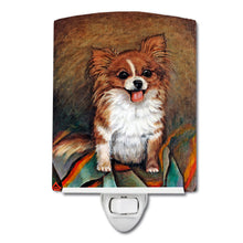 Load image into Gallery viewer, Cecilia Chihuahua Long Hair  Ceramic Night Light MH1039CNL