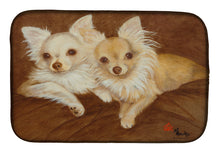 Load image into Gallery viewer, Chihuahua For the Pair Dish Drying Mat – Absorbent, Artistic Kitchen Essentials MH1042DDM