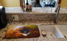 Load image into Gallery viewer, Pekingese Boogie Dish Drying Mat – Absorbent, Artistic Kitchen Essentials MH1046DDM