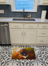 Load image into Gallery viewer, Pekingese Boogie Machine Washable Memory Foam Mat MH1046RUG