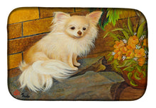 Load image into Gallery viewer, Chihuahua Just Basking Dish Drying Mat – Absorbent, Artistic Kitchen Essentials MH1053DDM