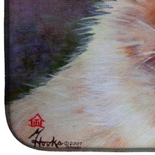 Load image into Gallery viewer, Pomeranian Head Dish Drying Mat – Absorbent, Artistic Kitchen Essentials MH1056DDM