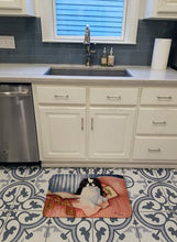 Load image into Gallery viewer, Japanese Chin Reading in Bed Machine Washable Memory Foam Mat MH1058RUG