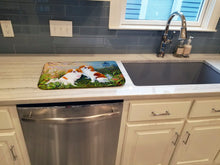 Load image into Gallery viewer, Japanese Chin Wasabi and Ginger Dish Drying Mat – Absorbent, Artistic Kitchen Essentials MH1061DDM