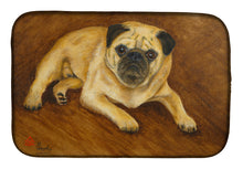 Load image into Gallery viewer, Fawn Pug Roscoe Dish Drying Mat – Absorbent, Artistic Kitchen Essentials MH1062DDM