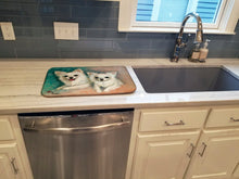 Load image into Gallery viewer, Chihuahua The Siblings Dish Drying Mat – Absorbent, Artistic Kitchen Essentials MH1064DDM
