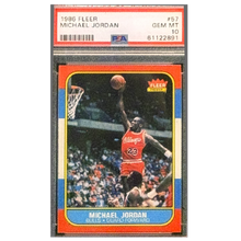 Load image into Gallery viewer, PBX-011-H Cufflinks for 1986 1987 Fleer Michael Jordan Rookie Card Collectors PSA 10 Facsimile Autograph back