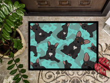 Load image into Gallery viewer, Black French Bulldog Doormat - 24x36 Decorative Floor Mat – Indoor/Outdoor Rug with Artistic Flair