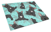 Load image into Gallery viewer, Black French Bulldog Glass Cutting Boards – Durable, Decorative Kitchen Art Large