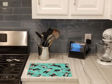Load image into Gallery viewer, Boston Terrier Glass Cutting Boards – Durable, Decorative Kitchen Art Large