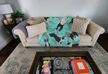 Load image into Gallery viewer, Boston Terrier Quilted Blanket 50x60