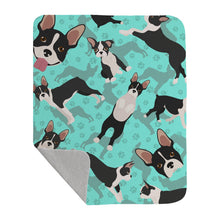 Load image into Gallery viewer, Boston Terrier Quilted Blanket 50x60