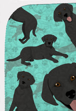 Load image into Gallery viewer, Black Labrador Retriever Quilted Blanket 50x60