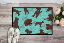 Load image into Gallery viewer, Chocolate Labrador Retriever Doormat - 24x36 Decorative Floor Mat – Indoor/Outdoor Rug with Artistic Flair
