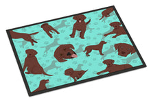 Load image into Gallery viewer, Chocolate Labrador Retriever Doormat - 24x36 Decorative Floor Mat – Indoor/Outdoor Rug with Artistic Flair