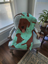 Load image into Gallery viewer, Chocolate Labrador Retriever Quilted Blanket 50x60
