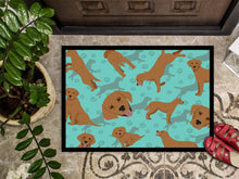 Load image into Gallery viewer, Red Fox Labrador Retriever Doormat - 24x36 Decorative Floor Mat – Indoor/Outdoor Rug with Artistic Flair