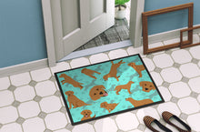 Load image into Gallery viewer, Red Fox Labrador Retriever Doormat - 24x36 Decorative Floor Mat – Indoor/Outdoor Rug with Artistic Flair