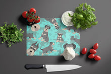 Load image into Gallery viewer, Schnauzer Glass Cutting Boards – Durable, Decorative Kitchen Art Large