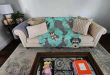 Load image into Gallery viewer, Schnauzer Quilted Blanket 50x60