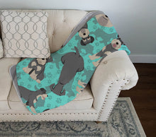 Load image into Gallery viewer, Schnauzer Quilted Blanket 50x60