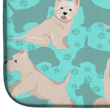 Load image into Gallery viewer, Westie Dish Drying Mat – Absorbent, Artistic Kitchen Essentials